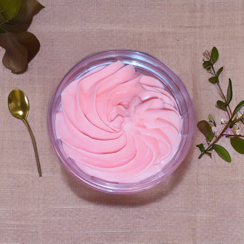 Natural Whipped Body Butter- Sweet Strawberry 🍓