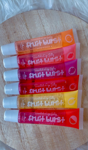 Scented Lip Jelly Fruit Burst - Vitamin E, Fruit Scented, Juicy Lipgloss